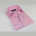 thumbnail image 6 of Mens 100% Cotton Oxford Shirt Manschett by Quesste Turkey Slim Fit 4029-02 Pink, 6 of 6