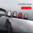 thumbnail image 2 of Gancho De Diamante Para Coche, Asiento Trasero De Coche, Gancho Oculto, Mini Accesorios Interiores Para Coche Sweethay VI011253-00, 2 of 6