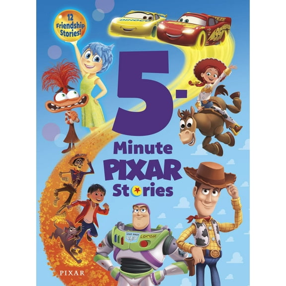 5-Minute Pixar Stories: 12 Friendship Stories! (Hardcover)