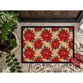 thumbnail image 3 of Poinsetta Christmas Door Mat, 3 of 4