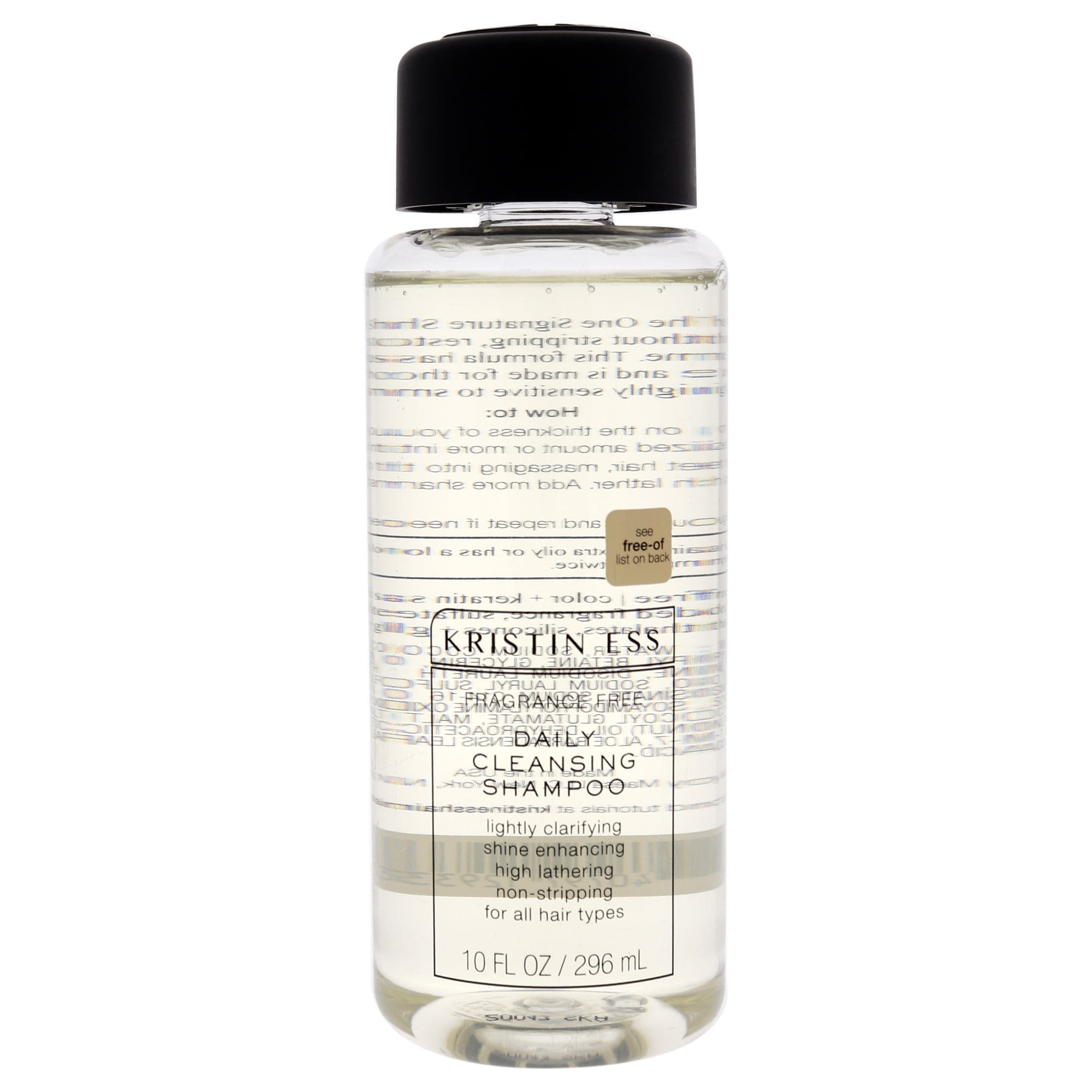 Kristin Ess Fragrance Free Daily Cleansing Shampoo Lightly clarifying