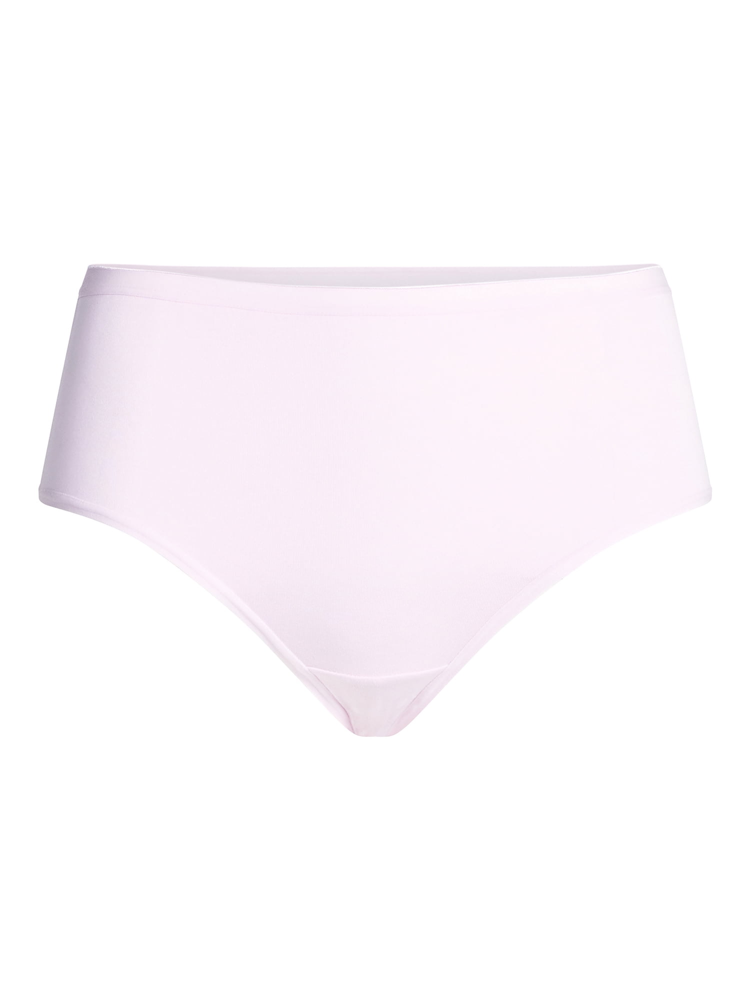 Joyspun Women's Cotton-Blend Brief Panties, 6-Pack, Sizes S-XXXL