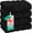 Black, variant on 100% Cotton 600 GSM Turkish 40x80 Oversized Bath Towel Sheet, Extra Large Adult Towels for Bathroom, Teal Bath Sheet