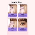 thumbnail image 3 of Cordless Heated Eyelash Curler Fast Heat Electric Lash Curler Convenient Travel Companion, 3 of 7