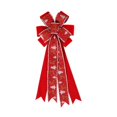 thumbnail image 1 of Liyamei Wreath Bow Bow Ribbon Bow Wreath Festive Home, 1 of 3