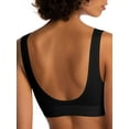 thumbnail image 2 of Wolford womens  Beauty Cotton Scoop Neck Bralette, s, Black, 2 of 4