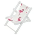 thumbnail image 1 of 1pc Creative Mobile Phone Holder Stand Support Adorable Flamingos Pattern Beach Chair Ornament Organizer, 1 of 5