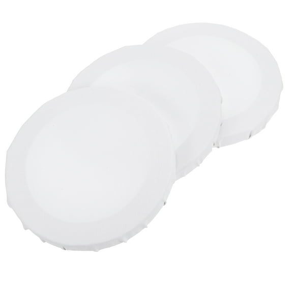 HOOWIFFY 3-Pack White Round Painting Boards, Blank Art Panels for Acrylic, Oil, Watercolor and Mixed Media Painting