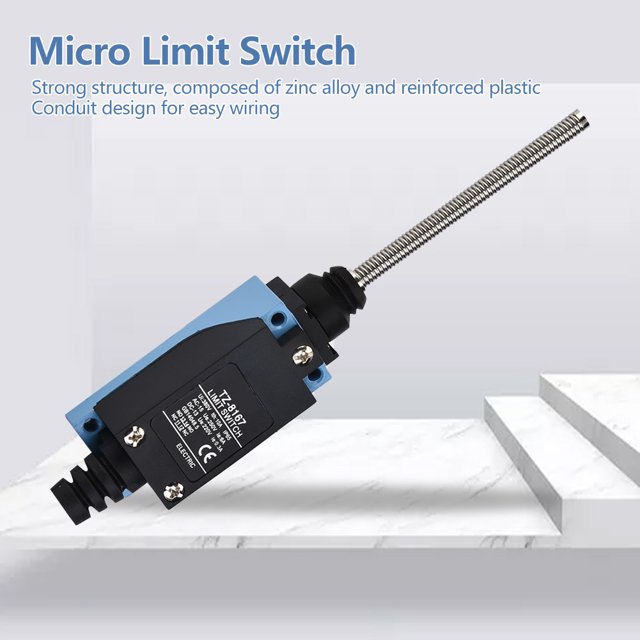 Interruptor De Acción A Presión ANGGREK Microinterruptor Impermeable Momentáneo Conducto De Reinicio Automático