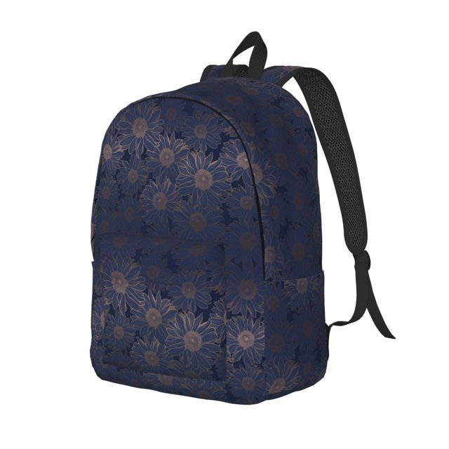 Fotbe Sunflowers Mochila de Lona con Estampado, Mochila Duradera, Mochila Versátil de Alta Calidad, Mochila Compacta Vintage-Small