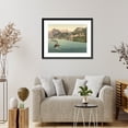 thumbnail image 4 of Historic Framed Print, The Lake of the Four Cantons and Urirothstock (i.e. Urirotstock) Lake Lucerne Switzerland, 17-7/8" x 21-7/8", 4 of 9