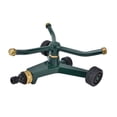 thumbnail image 1 of Rotating Three Arm Sprinkler, 10m Spray Diameter 360 Degree Operation Three Arms Lawn Sprinkler Wide Application  For Garden Irrigation, 1 of 8