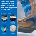 thumbnail image 2 of Asiento elevador para jacuzzi AEROiVi de 13 cm de grosor, antideslizante, gris, 2 of 7
