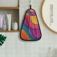 thumbnail image 4 of Hanging Hand Towels For Kitchen Bathroom Home Decor Lightweight Colorful Retro Background, 4 of 6