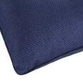 thumbnail image 2 of Spencer Mene Basketweave Decorative Throw Pillow, Navy, 20" x 20", 2 of 6