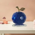 thumbnail image 2 of fastboy Crystal Apple Figurine Paperweight Ornament Home Decor Collectibles Gift Blue, 2 of 7