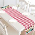 thumbnail image 1 of Home Party Holiday Table Decoration Easter Single Sided Durable Green Beiges Pink 30x 182cm Polyester Blue Tablecloth, 1 of 10
