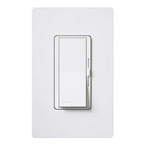 Lutron Diva Dimmer Switch for Incandescent Bulbs, 1000-Watt/3-Way Preset, DV-103P-WH, White CA3