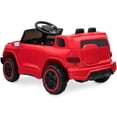 thumbnail image 5 of Best Choice Products 6V Kids Ride On Car Truck w/ Parent Control, 3 Speeds, LED Headlights, MP3 Player, Horn - Red, 5 of 7