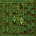 thumbnail image 1 of Ahgly Company Indoor Square Southwestern Green Country Area Rugs, 7' Square, 1 of 4