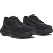 Saucony Men's RIDE 19, Triple Black, 10, Medium