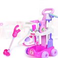 thumbnail image 4 of Gwong Juguete Tareas domésticas Simulación Vacuum Cleaner Kids Pretend Play Toy Toy Plastic Limpieza Herramienta Gwong 21020596, 4 of 7