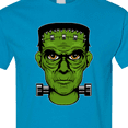thumbnail image 4 of Inktastic Halloween Frankenstein Head T-Shirt, 4 of 5
