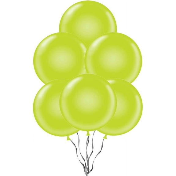 PMU Balloons 24 Inch PartyTex Premium Lime Green Latex Pkg/12