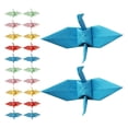 thumbnail image 2 of Guirlande de Grue Origami Multicolore 100 Pcs 2.0 Po, 2 of 8