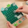 thumbnail image 5 of Wooden Desk Calendar Perpetual Calendar, Green, 5 of 5