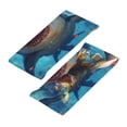 thumbnail image 3 of Lsque Colorful Underwater Shark Pattern Sweatbands Sports Headband for Men & Women - Moisture Wicking Athletic Cotton Terry Cloth Sweatband for Tennis, Basketball, Running, 3 of 9