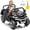 Black, variant on Joyracer 12V Ride on Toys UTV for Kids, Electric Car with Remote, Powered Ride on Dump Truck w/ Dump Bed & Shovel, Spring Suspension, Bluetooth Music, LED Lights, Black