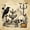 Beige Black Orange, variant on Homewish Dark Halloween Owl Queen Comforter Set,Vintage Butterfly Print Comforter Sets Queen,Sepia Brown Cream,Black Reversible,3pcs,1 Comforter and 2 Pillowcases