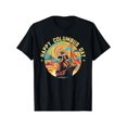 thumbnail image 1 of Christopher Columbus Italian Happy Columbus T-Shirt Short Sleeve Crew Neck Casual Top for Spring & Summer, Lightweight Summer & Spring Tee, Machine Washable, Nontransparent Fabric, 1 of 7