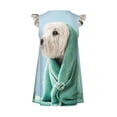 thumbnail image 2 of Gaeub Dog Wrapped in Towel Girls Pajamas Dress, Comfortable Nightwear, Printed Pajamas Dress for Sleeping, Loungewear, Parties - XX-Large, 2 of 9