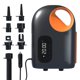 thumbnail image 2 of Bomba de aire eléctrica,Bomba de aire eléctrica para neumáticos inflables de juguetes de piscina,Bolsa de almacenamiento al vacío para tabla de remo con bolas de bomba de aire,Colchón de, 2 of 5