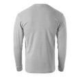 thumbnail image 3 of Men's Premium Crewneck Long Sleeve T-Shirts Classic Fit Mid-Weight Everyday Cotton Shirt, 3 of 6