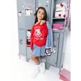 thumbnail image 5 of Wonder Nation Hello Kitty Girls Graphic Collared Sweatshirt with Long Sleeves, Sizes 4-18, 5 of 5