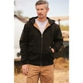 thumbnail image 4 of DRI DUCK Mens Crossfire Heavyweight Power Fleece Hooded Jacket with Thermal Lini, 4 of 4