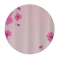 thumbnail image 4 of WYYP Flowers Round Tablecloth Outdoor Picnic Camping and Indoor Kitchen Dining Party 100% Polyester Fiber Great for Home Kitchen/Parties/Holiday Dinner Flowers White, 4 of 8