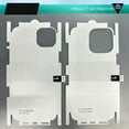thumbnail image 4 of Pack Back Screen Protector for iPhone 17, Anti-Scratch Clear Protective Film, 4 of 7