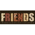 thumbnail image 2 of Greene, Taylor 32x15 Gold Ornate Wood Framed with Double Matting Museum Art Print Titled - FRIENDS, 2 of 4