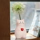 thumbnail image 5 of Vase Cat Handmade Statue Vase Flower Plants Shelf Desk Cute Pot Ornaments Flower Decor Home Bottle Accents, 5 of 5