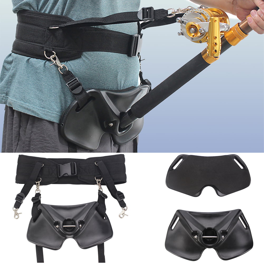 Cuasting Fishing Belly Top Adjustable Fishing Belt Fishing Rod Holder Adjustable Support Waist Rod Holder Belt