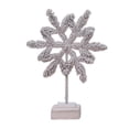 thumbnail image 3 of Mini adorno navideño de mesa con luz, accesorios para fotos, decoración navideña DIY para copo de nieve, 3 of 9