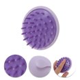 thumbnail image 3 of Unique Bargains 1 Pc Bunny Bent Hair Shampoo Brush for Head Massage 3.54"x3.15"x2.95" Purple, 3 of 6