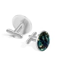 thumbnail image 3 of Platypus Men's Stainless Steel Shirt Cufflinks Set for Formal Attire - Ideal for Business Meetings and Special Occasions, 3 of 6
