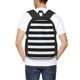 thumbnail image 4 of Balery Black And White Stripes Mochila para hombre y mujer - Tela Oxford 600D resistente - Gran capacidad, resistente al agua, ideal para la escuela, viajes y senderismo, 4 of 6