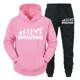 thumbnail image 3 of Conjunto de ropa deportiva para hombre, sudadera con capucha y pantalones para amantes del ciclismo, ropa deportiva de otoño, pantalones para correr, chándales unisex, 3 of 5