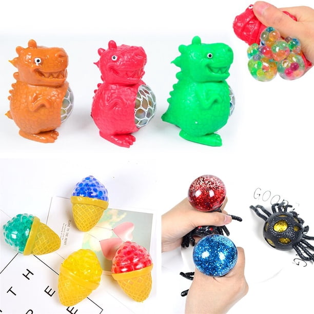 Sensory Anti-stress Reliever Ball Toy Autism Squeeze Fidget Stress Anxiety Relief Kids Funny Gifts1 Pc BUnited States He Qiyong unisex